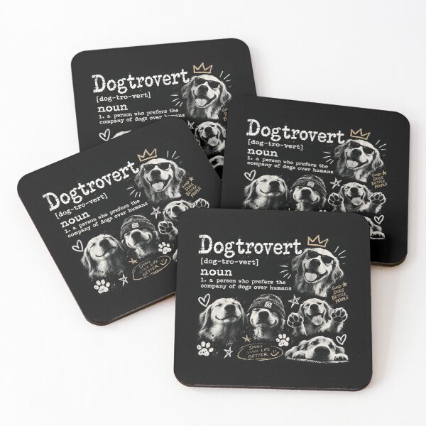 Item preview, Dogtrovert Dog Lover Definition Pet Parent Canine Enthusiast designed and sold by HUBERitC-oCYCN.