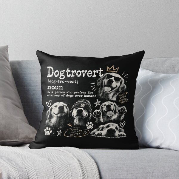 Item preview, Dogtrovert Dog Lover Definition Pet Parent Canine Enthusiast designed and sold by HUBERitC-oCYCN.