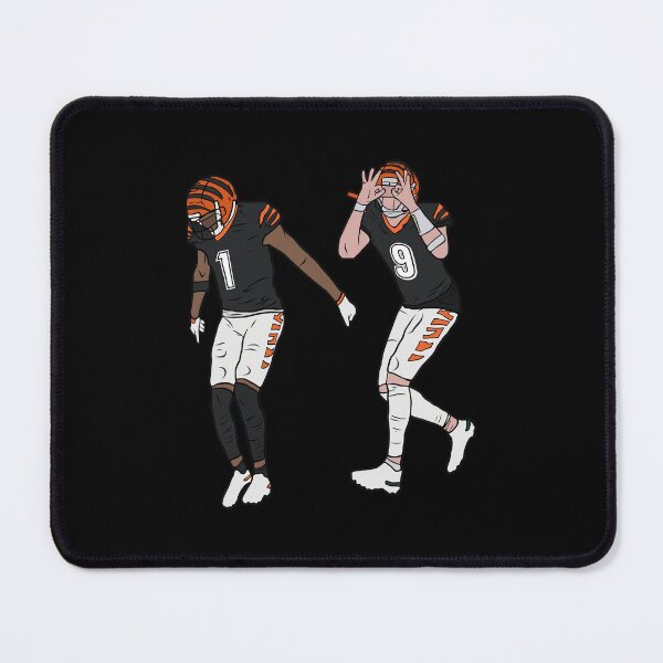 Item preview, Cincinnati Football Duo Celebration Art designed and sold by LANCELIAMS.