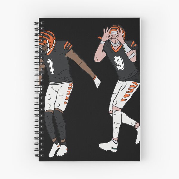 Item preview, Cincinnati Football Duo Celebration Art designed and sold by LANCELIAMS.