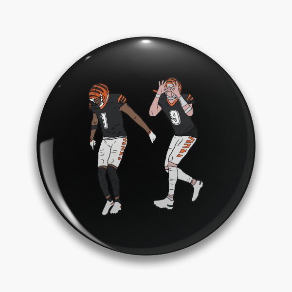 Item preview, Cincinnati Football Duo Celebration Art designed and sold by LANCELIAMS.