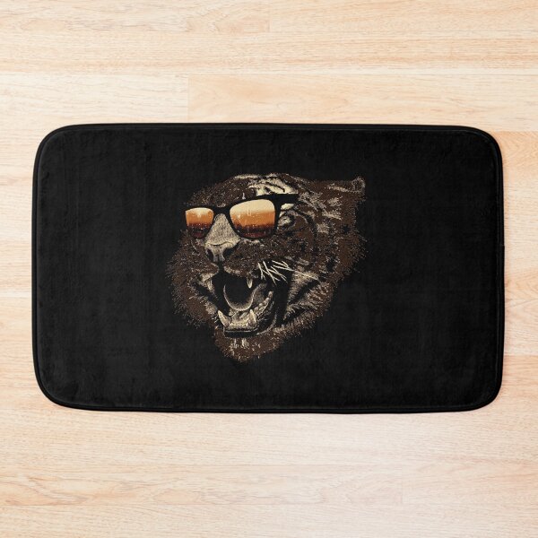 Item preview, Retro Tiger Head Sunglasses Urban Sunset Art designed and sold by tamicantik47.