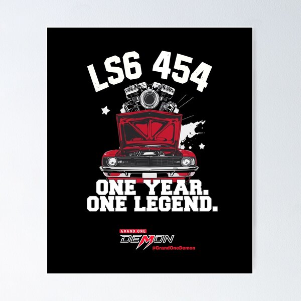 Item preview, LS6 454 — One Year One Legend designed and sold by Grand One Demon.