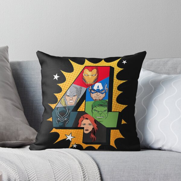 Item preview, Marvelzz Avengersss Comic Super Heroes 4th Birthday Tee for Boys Girls Men Women designed and sold by deepbsimran.