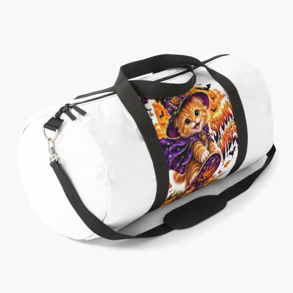 Item preview, Halloween Spooky Vibes Skater Kitten Witch Hat designed and sold by Sovereign Supply Co..