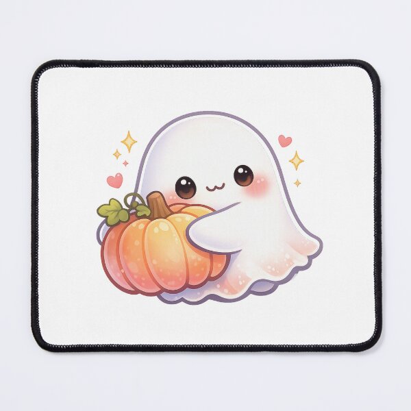 Item preview, Pumpkin Hug Ghost Soft Pastel Kawaii Halloween designed and sold by Sommium .