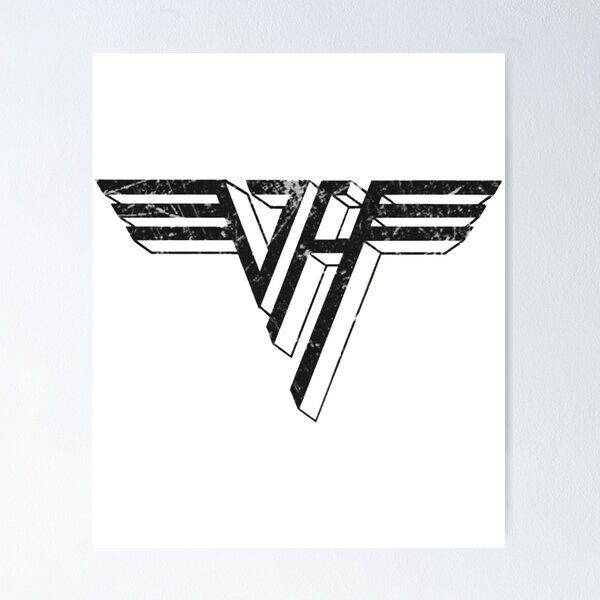 Item preview, VAN HALEN VINTAGE  RETRO LOGO T-Shirt designed and sold by toniafelj7.