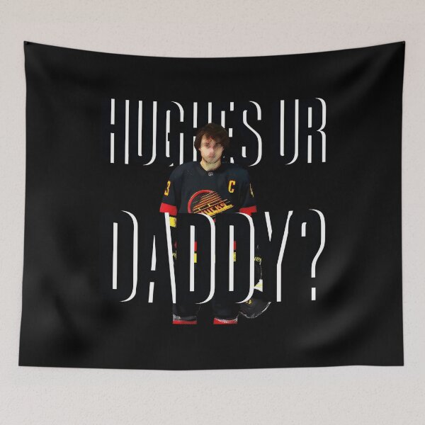 Item preview, Quinn Hughes Ur Daddy Flag  designed and sold by geishafashion.