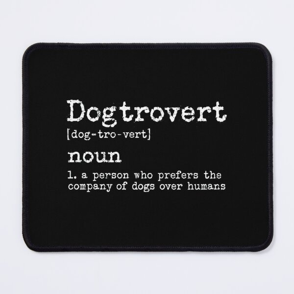 Item preview, Dogtrovert Dog Lover Definition Pet Parent Humor designed and sold by HUBERitC-oCYCN.