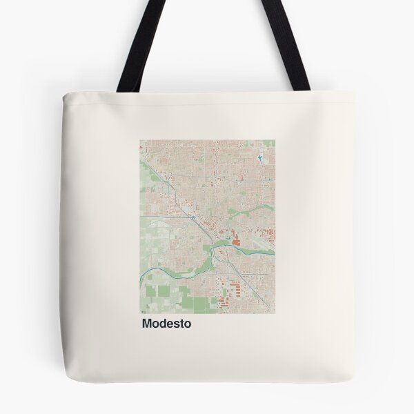 Item preview, Modesto Minimalistic Map Art designed and sold by MapsNerd.