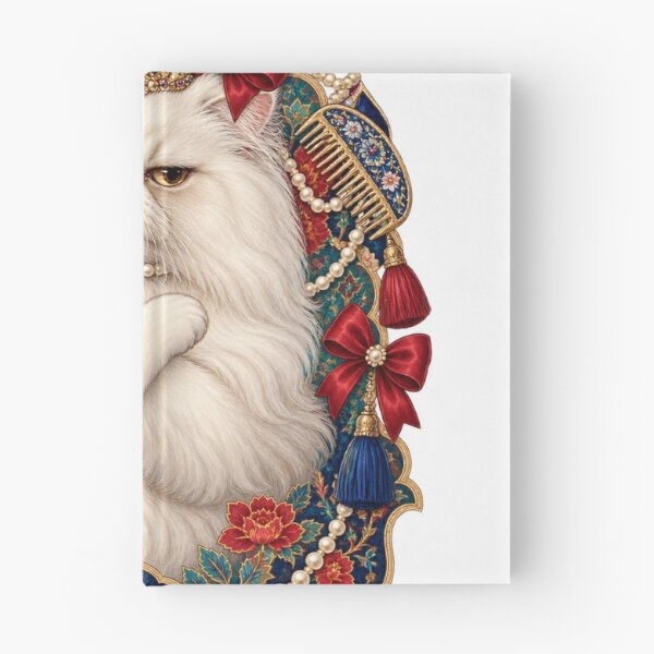 Item preview, Elegant Persian Cat During a Grooming Session designed and sold by SiripornSeaynng.