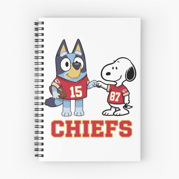 Item preview, Bluey And Snoopy Kansas City Football Buddies designed and sold by DamianRoy88.