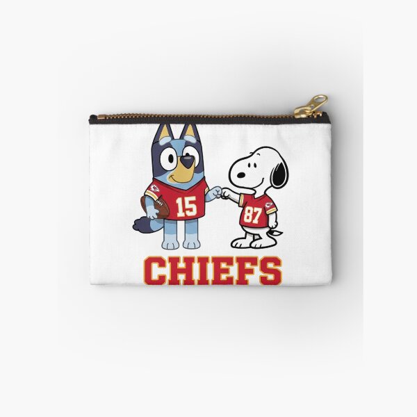 Item preview, Bluey And Snoopy Kansas City Football Buddies designed and sold by DamianRoy88.