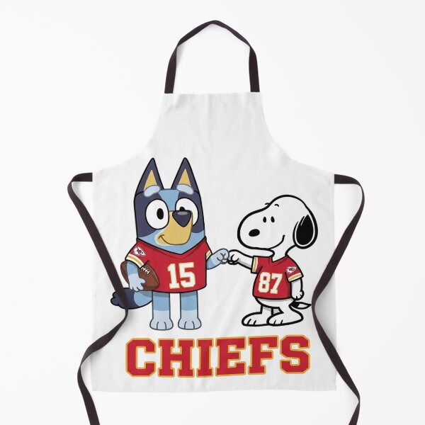 Item preview, Bluey And Snoopy Kansas City Football Buddies designed and sold by DamianRoy88.