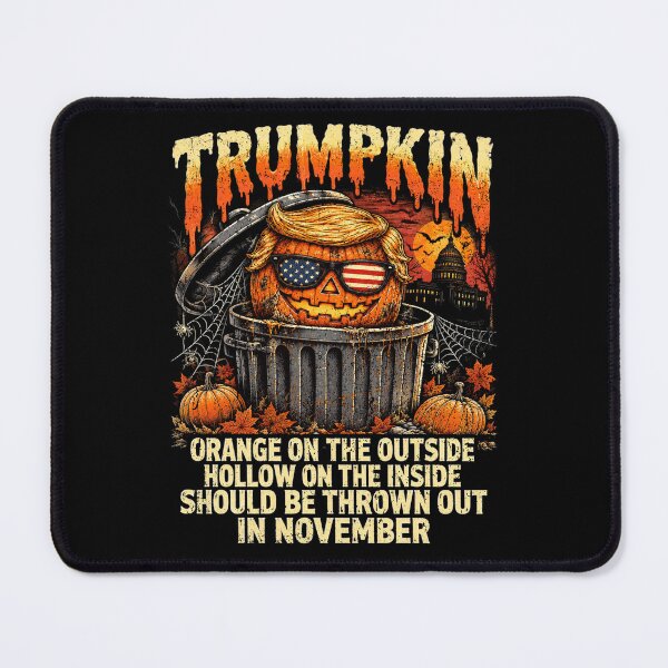 Item preview, Trumpkin Anti Trump Halloween Orange On The Outside Hollow designed and sold by elongatedjazz.