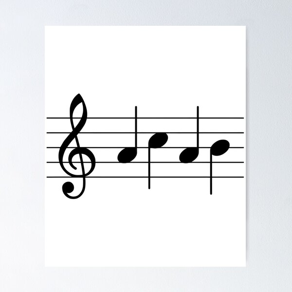 Item preview, Acab Music Notes - Subtle Antifa Type Design designed and sold by ri-npiegel.