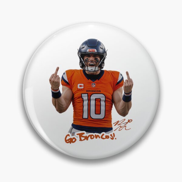 Item preview, Bo Nix Denver Broncos  Flipping The Bird designed and sold by carlocurley.