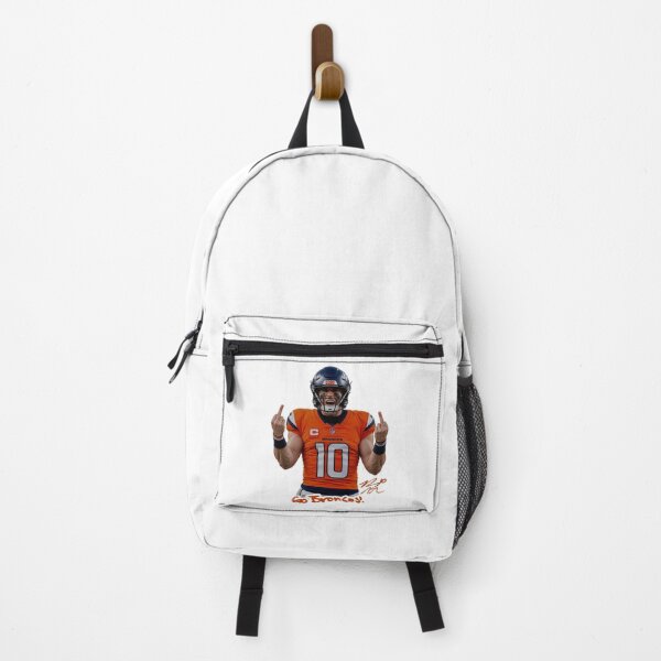 Aperçu de l'œuvre Bo Nix, des Broncos de Denver, fait un doigt d'honneur créée et vendue par carlocurley.