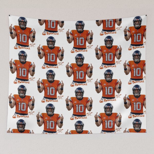 Item preview, Bo Nix Denver Broncos  Flipping The Bird designed and sold by carlocurley.