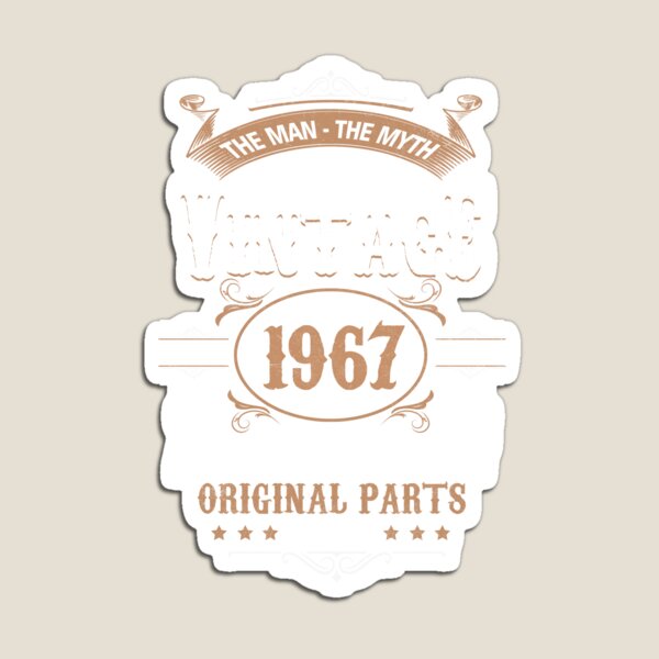 Item preview, 59th Birthday Vintage 1967 Man Myth Legend Retro Birthday Gift designed and sold by FernaRoje.