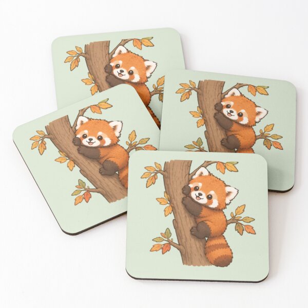 Item preview, Tree Climber Red Panda designed and sold by MellowMunchkins.