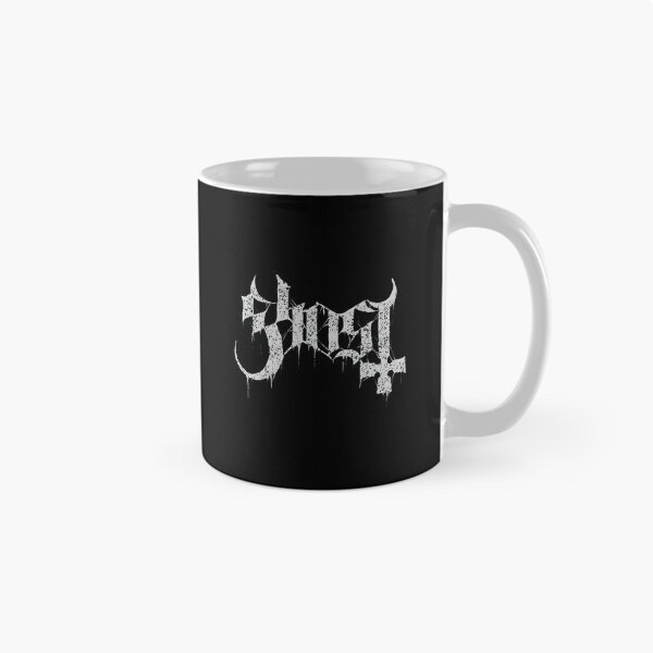 Item preview, ghost band merch logo text artwork illustration T-Shirt designed and sold by toniafelj7.