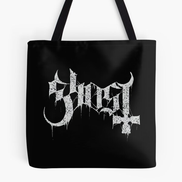 Item preview, ghost band merch logo text artwork illustration T-Shirt designed and sold by toniafelj7.