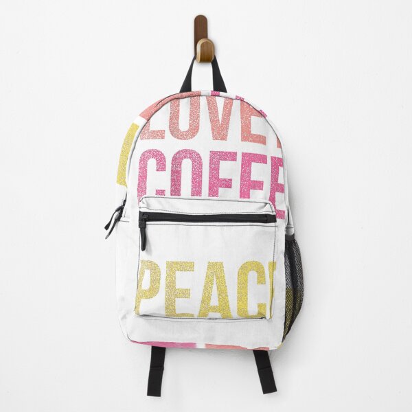 Item preview, Drink Coffee Peace Love Coffee Shirt Coffee Lover Gifts T-Shirt designed and sold by Badriiiii.