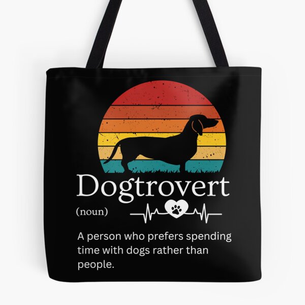 Item preview, Funny Dog Dad Dog Owner Dogtrovert designed and sold by HUBERitC-oCYCN.