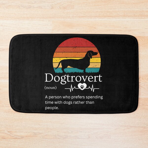 Item preview, Funny Dog Dad Dog Owner Dogtrovert designed and sold by HUBERitC-oCYCN.