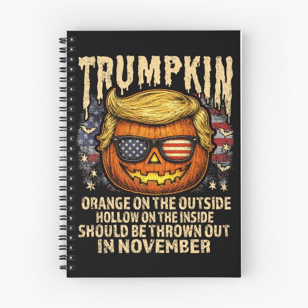 Item preview, Trumpkin Anti Trump Halloween Orange On The Outside Hollow designed and sold by elongatedjazz.
