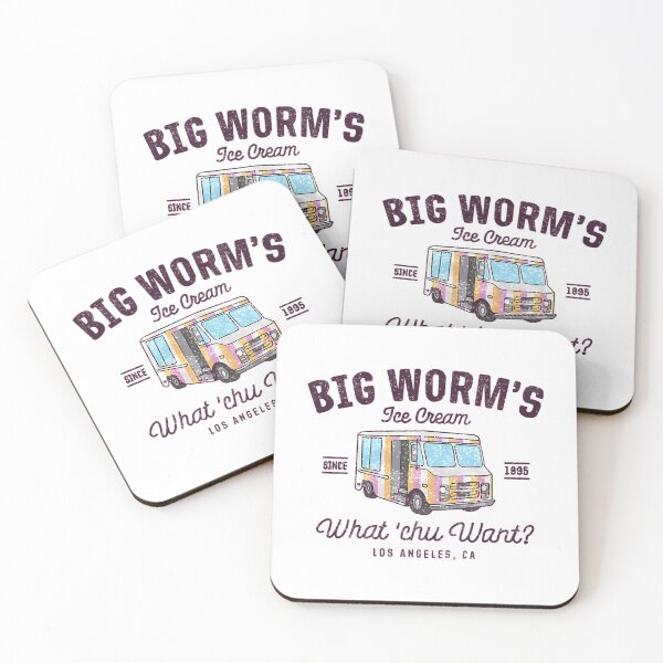 Item preview, Big Worm'S Ice Cream designed and sold by Adonias-Kleinm-.