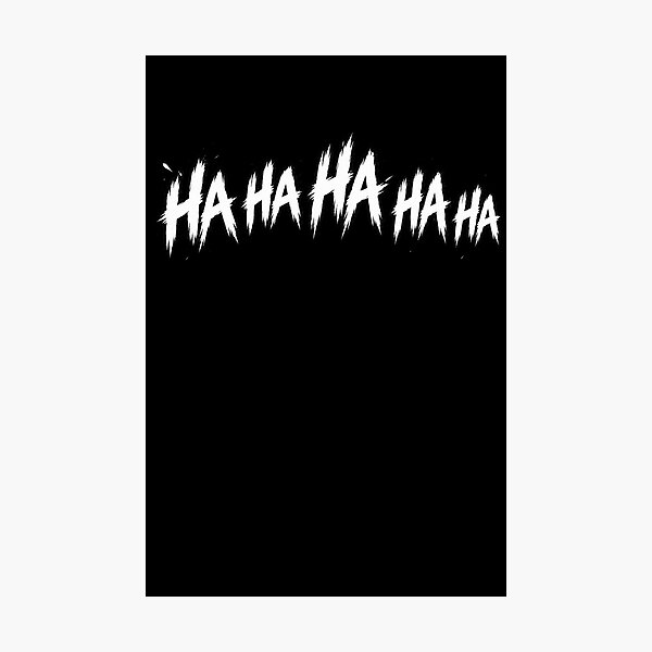 Item preview, HA HA HA Funny Horror Laugh Graphic T-Shirt Poster & more designed and sold by lapart.