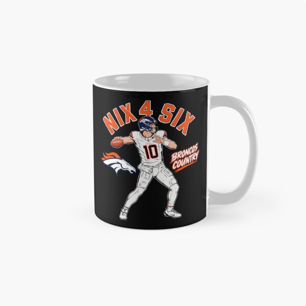 Item preview, Bo Nix Denver Broncos Nix 4 Six designed and sold by carlocurley.