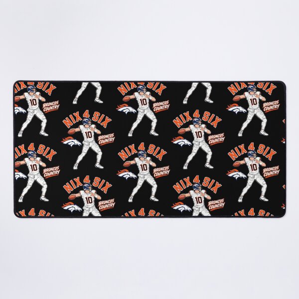 Item preview, Bo Nix Denver Broncos Nix 4 Six designed and sold by carlocurley.