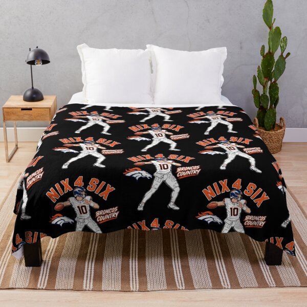 Item preview, Bo Nix Denver Broncos Nix 4 Six designed and sold by carlocurley.