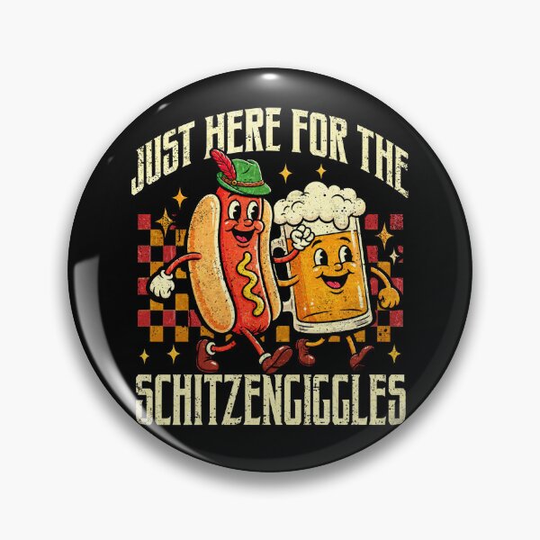 Item preview, just Here For The Schitzengiggles Funny Retro Oktoberfest designed and sold by schoolofbullies.
