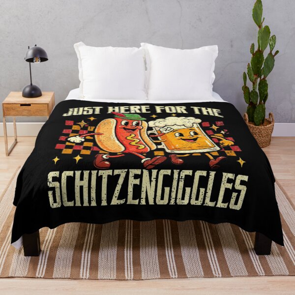Item preview, just Here For The Schitzengiggles Funny Retro Oktoberfest designed and sold by schoolofbullies.