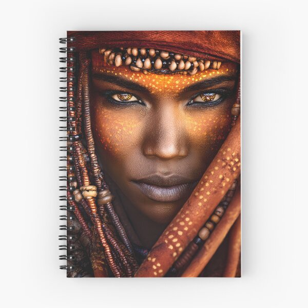Item preview, Striking Portrait of a Tribal Warrior in Nature designed and sold by Artessie.