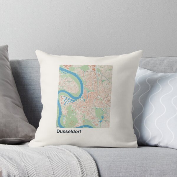 Item preview, Dusseldorf Minimalistic Map Art designed and sold by MapsNerd.