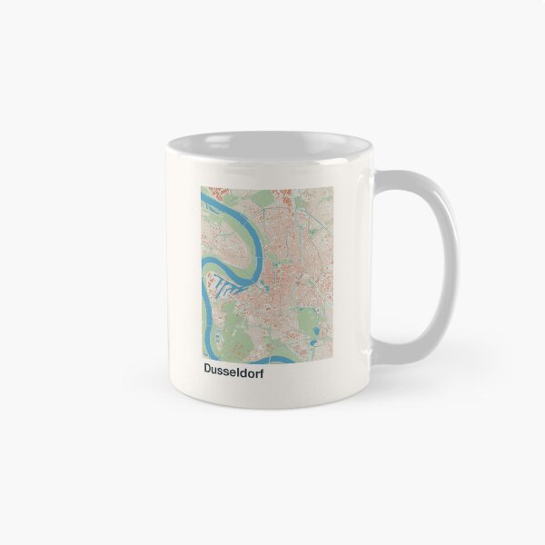 Item preview, Dusseldorf Minimalistic Map Art designed and sold by MapsNerd.