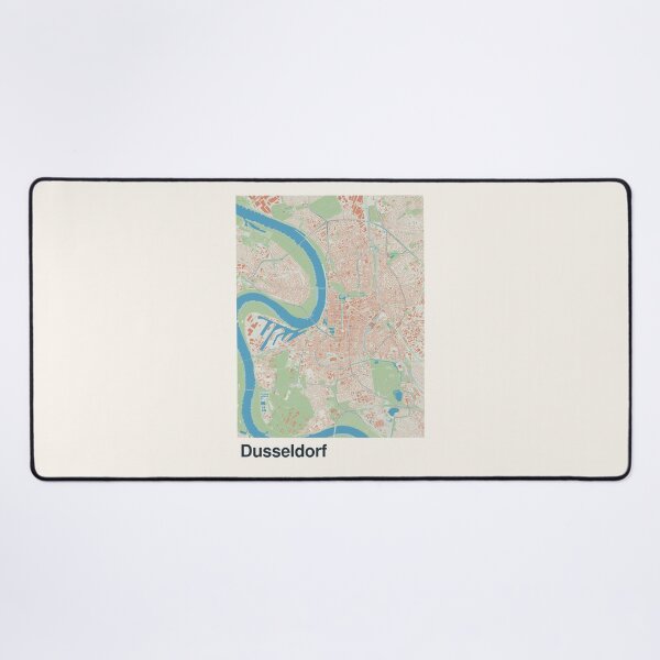Item preview, Dusseldorf Minimalistic Map Art designed and sold by MapsNerd.