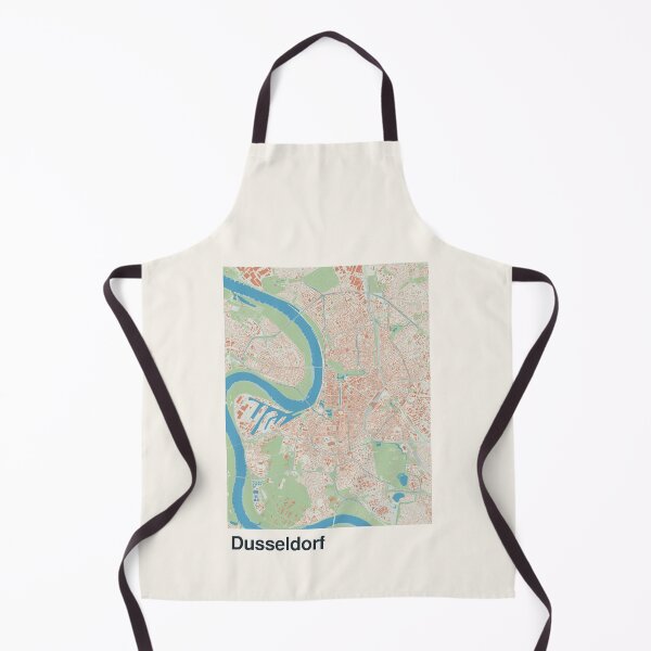 Item preview, Dusseldorf Minimalistic Map Art designed and sold by MapsNerd.