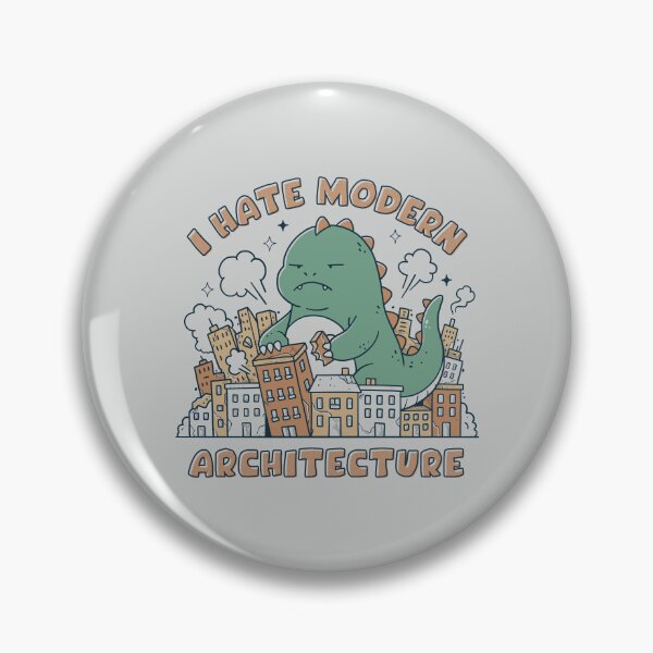 Item preview, I Hate Modern Architecture designed and sold by GODZILLARGE.