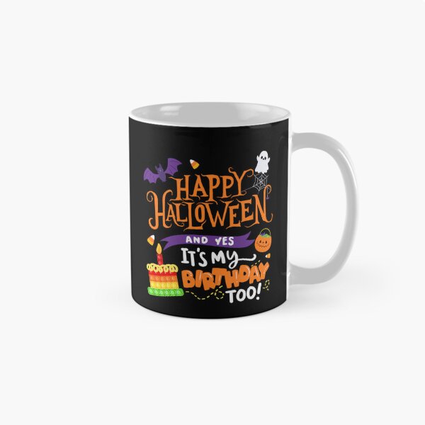 Item preview, Happy Halloween and Yes It's My Birthday Halloween Apparel designed and sold by raewaelchi.