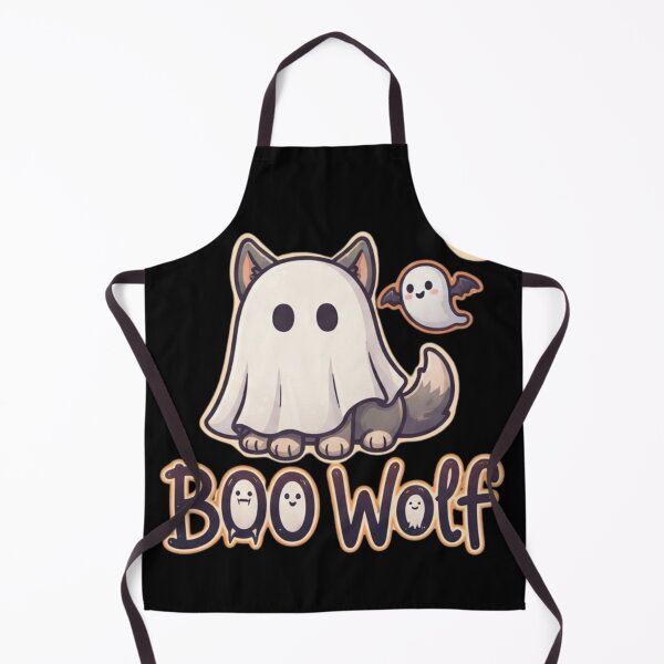 Item preview, Kawaii “BOO Wolf” | Cute Ghost Costume Puppy Halloween designed and sold by NightshadeWolfs.