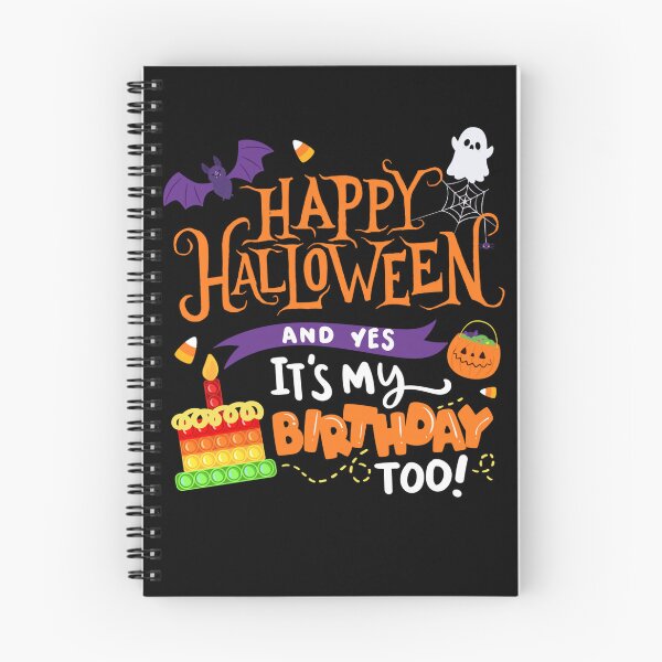 Item preview, Happy Halloween and Yes It's My Birthday Halloween Apparel designed and sold by raewaelchi.