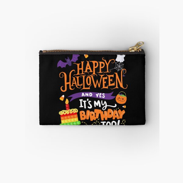 Item preview, Happy Halloween and Yes It's My Birthday Halloween Apparel designed and sold by raewaelchi.