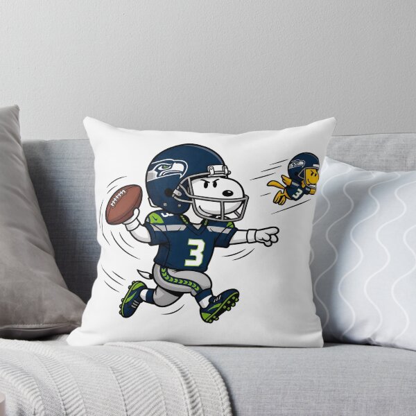 Item preview, Snoopy Woodstock Seahawks Football Player  designed and sold by FlowsUp.
