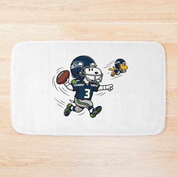 Item preview, Snoopy Woodstock Seahawks Football Player  designed and sold by FlowsUp.